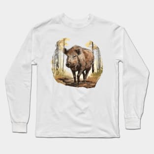 Wild Boar Long Sleeve T-Shirt